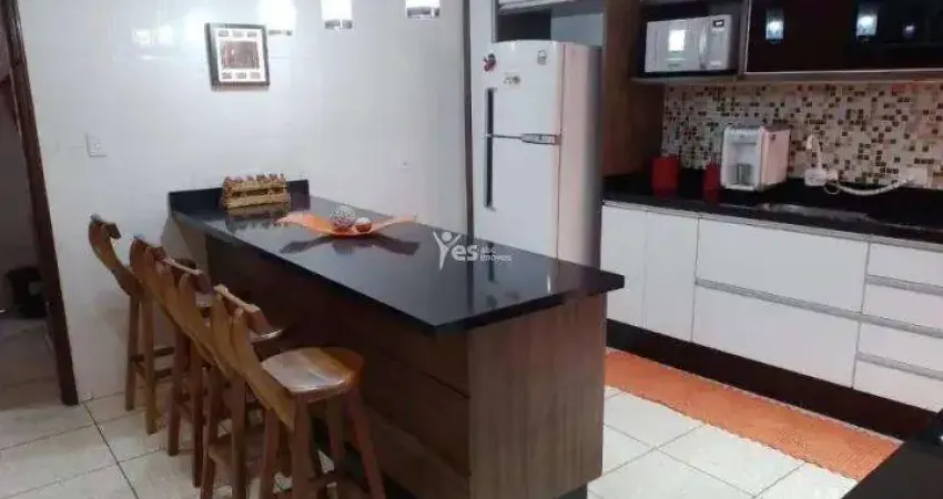 Sobrado 3 quartos 2 banheiros 2 vagas localizado na vila tibiriçá  santo andré