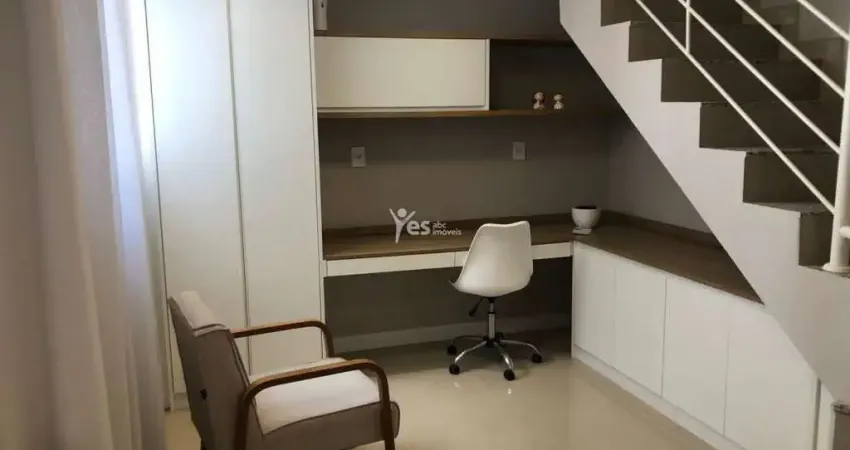 Cobertura c/churrasqueira 96m² - 2 dormitórios, 1 vaga - campestre