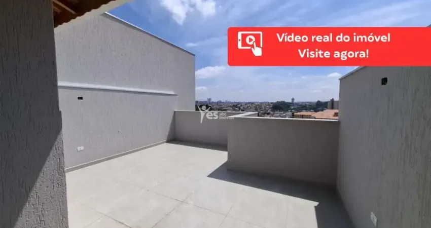 Cobertura 2 quartos 1 vaga com elevador localizado no bairro parque oratório em santo andré