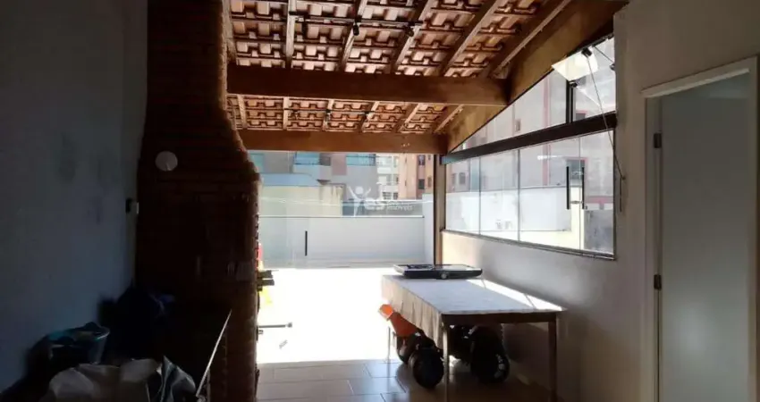 Apartamento cobertura no parque das nações em santo andré: 134m² (67m + 67m), churrasqueira e varanda gourmet