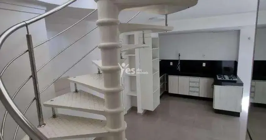 Cobertura duplex semi mobiliada com 83,66m² à venda - bairro casa branca - santo andré - sp