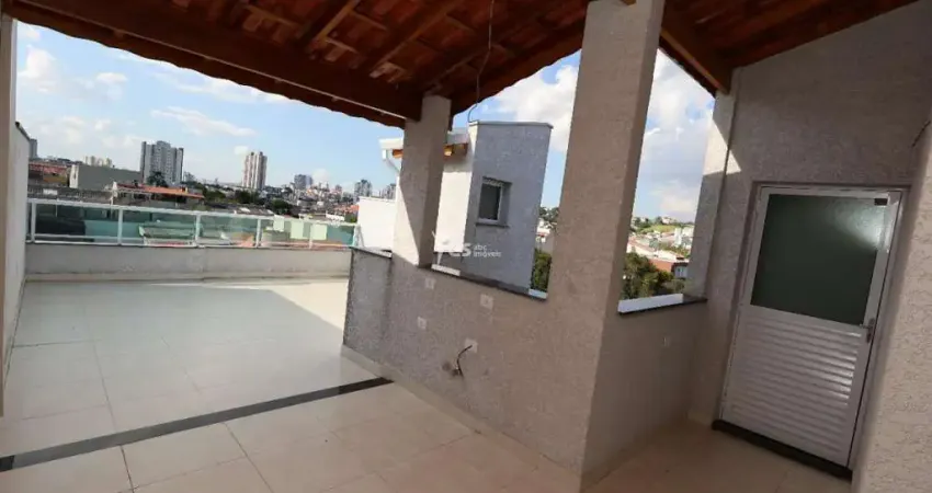 Cobertura  à venda,  de 91 m² com 2 quartos, 1 suíte e 1 vaga na vila pires - santo andré
