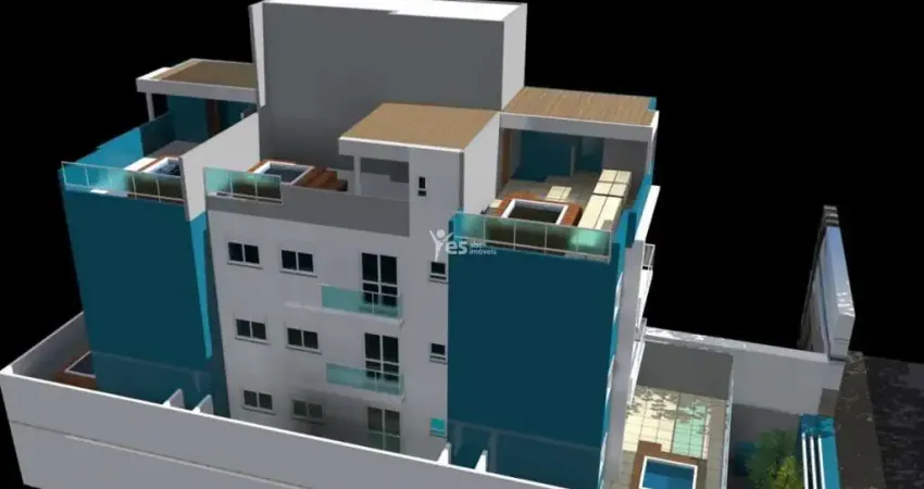 Apartamento garden com suíte no bairro paraíso – obra em andamento