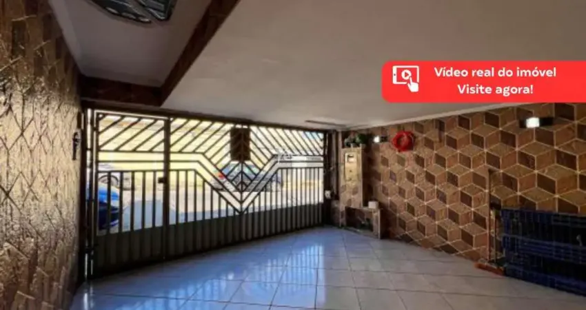 Casa térrea à venda com 117m², 2 dorms, lavabo e 1 vaga de garagem - vila cecília maria em santo andré