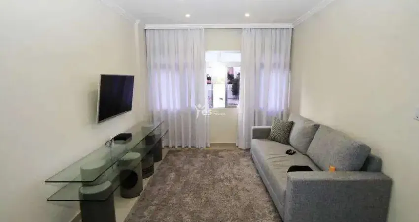 Apartamento semi mobiliado a venda com 72m² - jardim bela vista - santo andré- sp