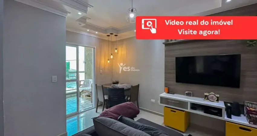 Apartamento baixo condomínio à venda em santo andré, paraíso.