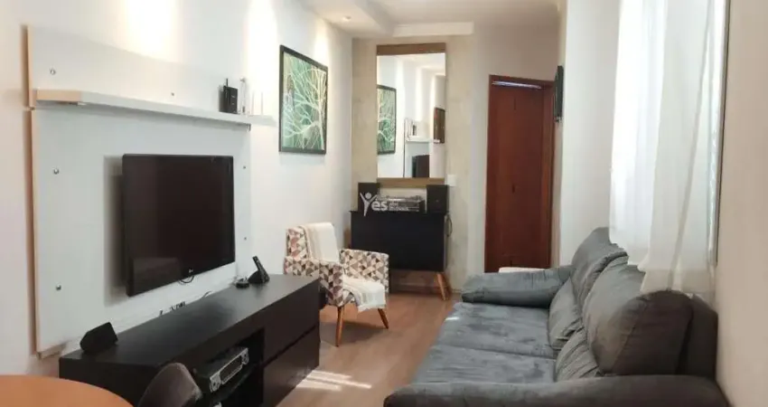 Apartamento à venda em santo andré, parque novo oratório - mobiliado