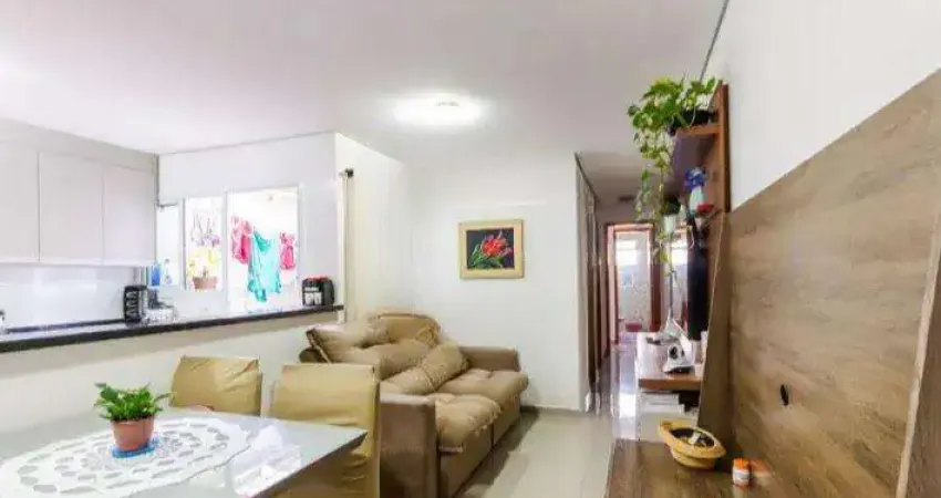 Oportunidade: apartamento com área de serviço e cozinha em santo andré, parque novo oratório - baixo condomínio