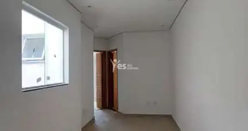 Apartamento tipo fundo á venda com 43 m2  no bairro vila linda, com elevador, 1 suíte, 1 banheiro e quintal.