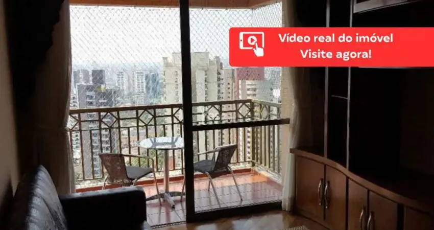 Apartamento mobiliado 3 dormitórios, 1 suíte e 2 vagas na vila bastos, santo andré.