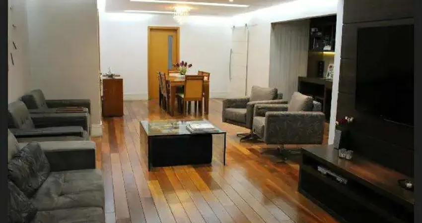 Apartamento para locação com 175m² de área útil, com 3 suítes, sala com varanga gourmet envidraçada, área de serviço, 4 banheiro s e 4 vagas de garagem em santo andré - sp