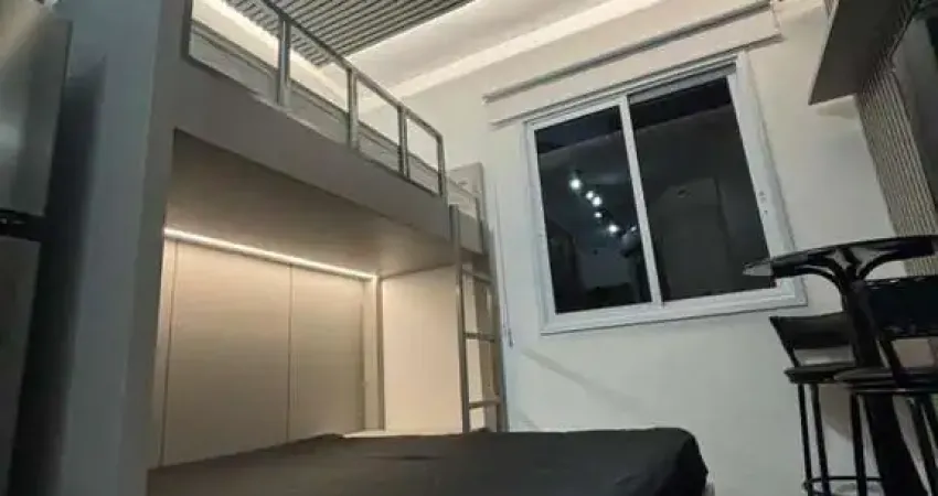 Studio mobiliado para locação com 20m² - 1 dormitório, 1 banheiro - santa paula - são caetano do sul - sp