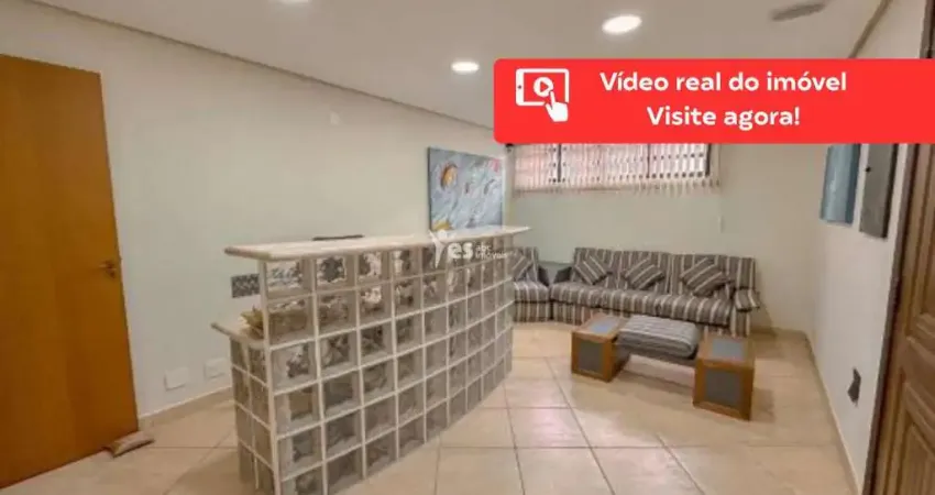 Sobrado comercial para locação com 322m² de área construída, sendo 5 dormitórios, 2 suítes, 6 banheiros e 3 vagas de garagem - jardim bela vista - santo andré - sp