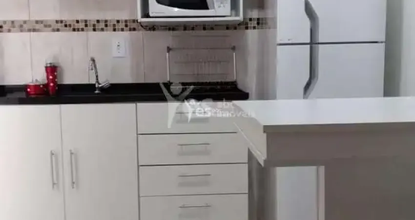 Apartamento mobiliado - 44m² - 2 dormitório  sendo um deles closet e 1 vaga no campestre, santo andré.