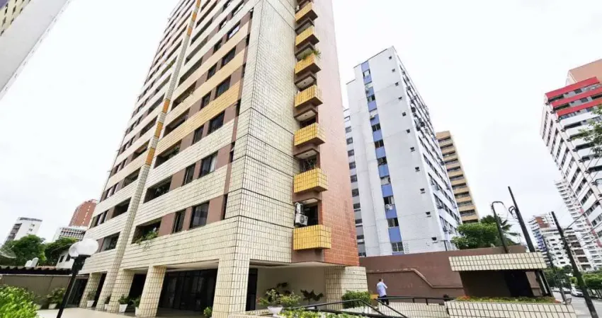 Apartamento na aldeota de 3 quartos, 2 suítes, 2 vagas, nascente