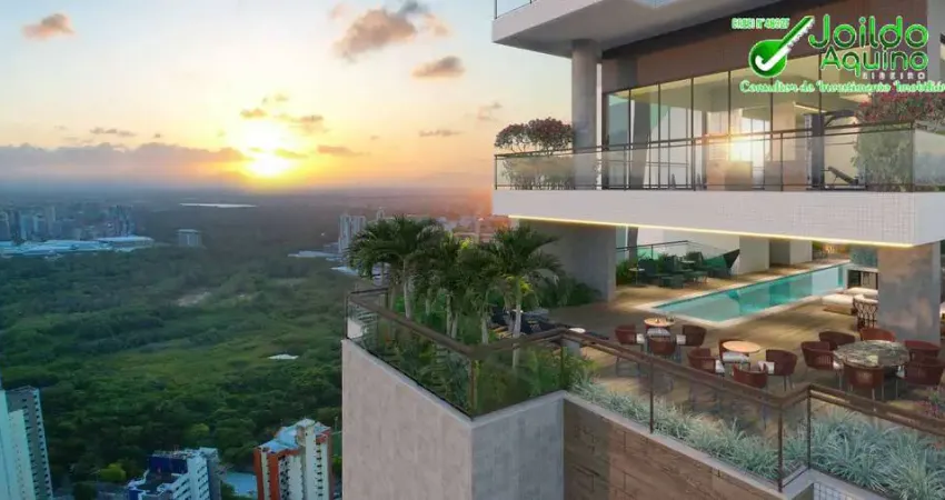 Apartamento com 4 quartos à venda na Rua Bento Albuquerque, 536, Cocó, Fortaleza