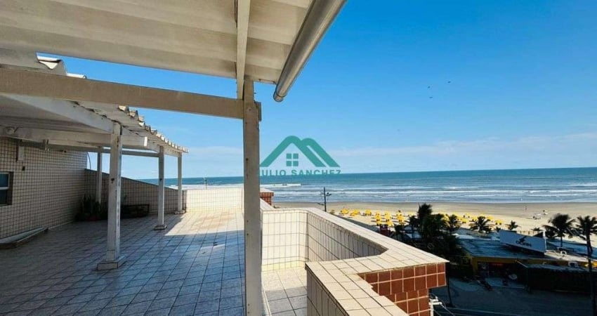Locação - Viva no Paraíso! Apto Frente à Praia c/ 2 Dorms e Lazer - R$2.700,00