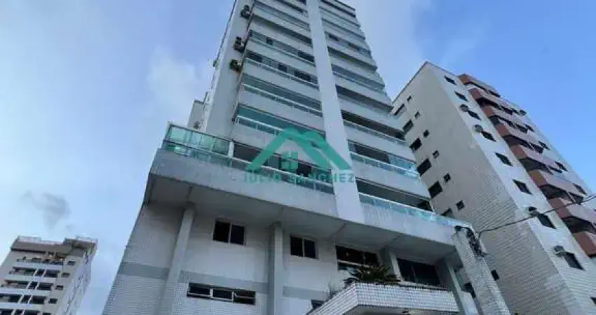 Apartamento 1 Suíte c/ Sacada Gourmet, Mobiliado - 200m da Praia - R$355 mil