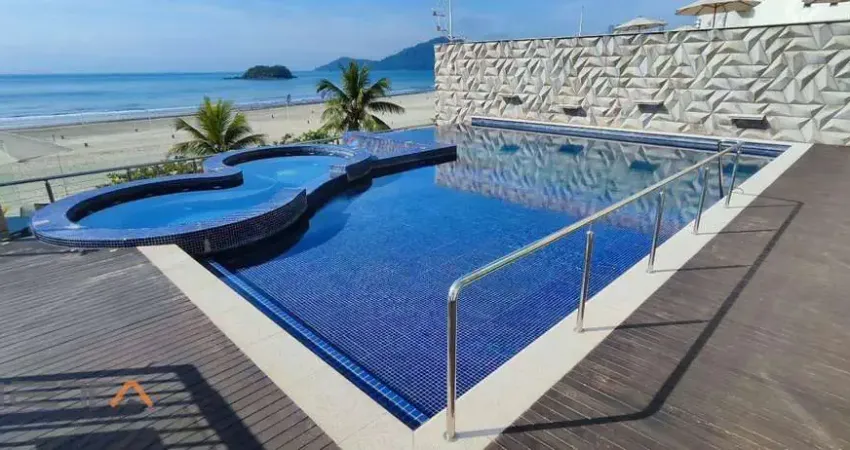Apartamento com 3 dormitórios para alugar, 100 m² por R$ 7.108,50/mês - Frente Mar - Balneário Camboriú/SC
