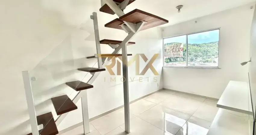 Cobertura com móveis planejados à venda - 2 quartos - 1 vaga - santa terezinha - juiz de fora - mg