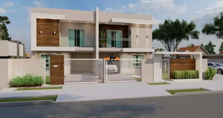 Sobrado à venda em Araucária - Lançamento no Bairro Iguaçu