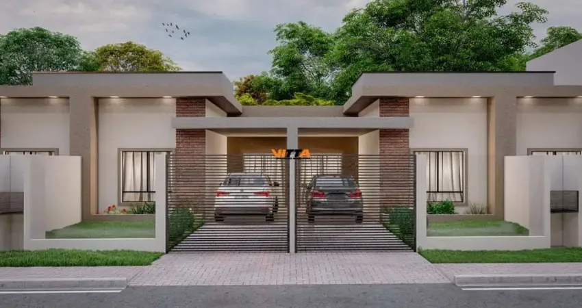 Casa à venda em Araucária - Lançamento em Fazenda Velha