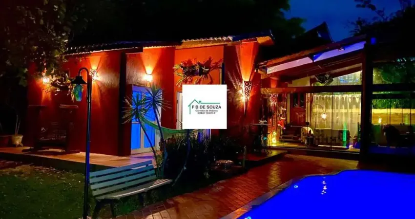 Casa de Campo para Venda em Santana de Parnaíba, Parque Vila Rica, 7 dormitórios, 2 suítes, 4 banheiros
