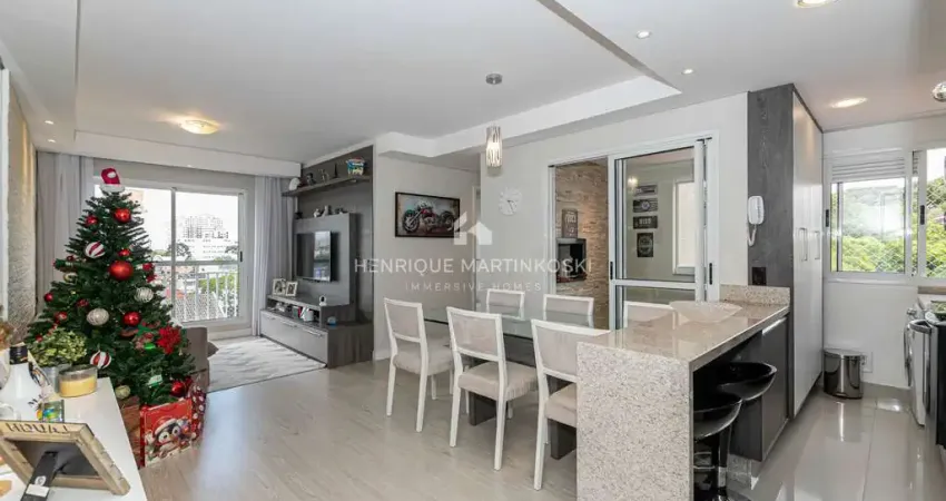 Apartamento a venda no portão - 87.18 m², 3 quartos sendo 1 suíte, 1 vaga, andar alto