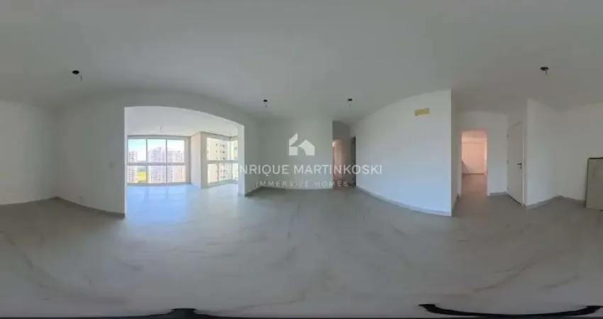 Apartamento a venda novo com piso de alto padrão com 4 quartos sendo 1 suítes, 131m2 privativos, churrasqueira, face norte, andar alto, 2 vagas em condomínio clube. ecoville-curitiba-pr