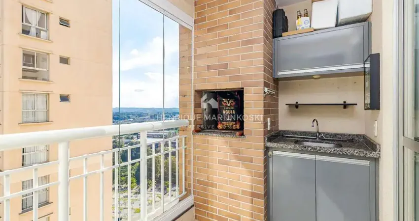 Apartamento à venda no garden ecoville – 2 quartos, andar alto e sacada com churrasqueira