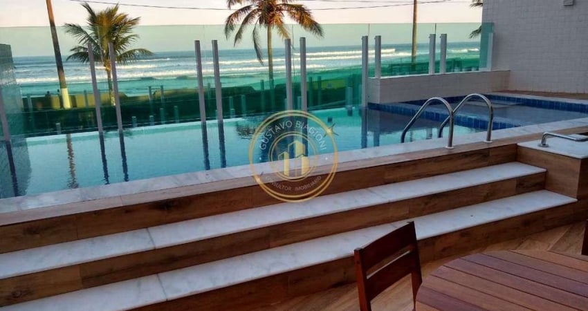 Apartamento com 2 dorms, Vila Atlântica, Mongaguá - R$ 320 mil, Cod: 2518