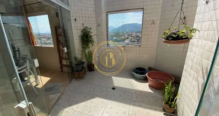 Cobertura com 3 dorms, Jardim Aguapeu, Mongaguá - R$ 550 mil, Cod: 2519