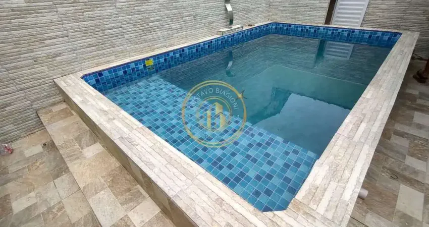 Casa com 2 dorms, Jardim Jussara, Mongaguá - R$ 379 mil, Cod: 2752