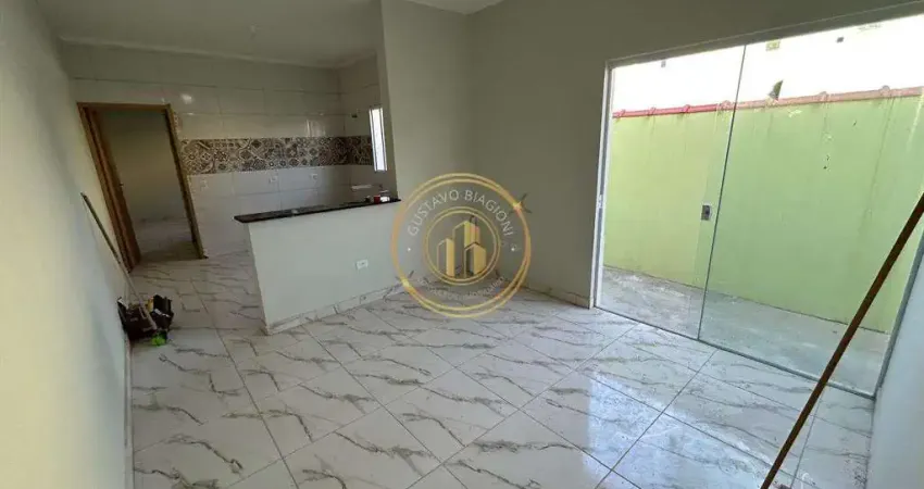 Casa com 2 quartos, Jussara, Mongaguá - R$ 339 mil, Cod: 2998