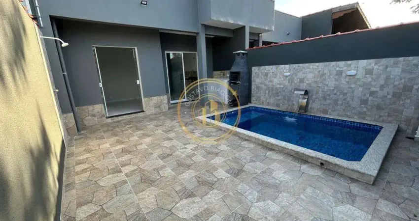 Casa com 2 quartos, Jussara, Mongaguá - R$ 420 mil, Cod: 3077