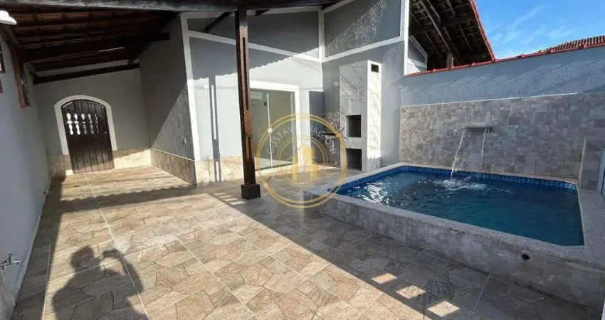Casa com 3 quartos, Jussara, Mongaguá - R$ 500 mil, Cod: 3079