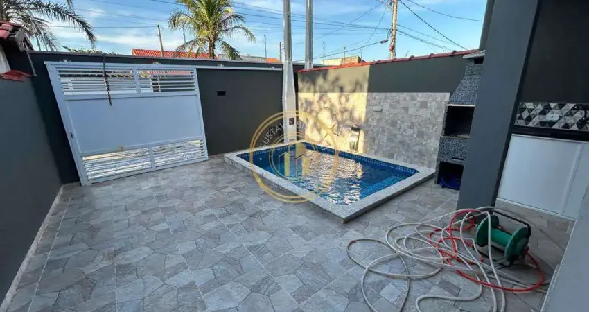 Casa com 2 dorms, Jussara, Mongaguá - R$ 420 mil, Cod: 3078