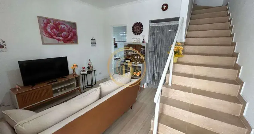 Sobrado de condomínio com 1 quarto, vila são paulo, mongaguá - r$ 340 mil, cod: 3129