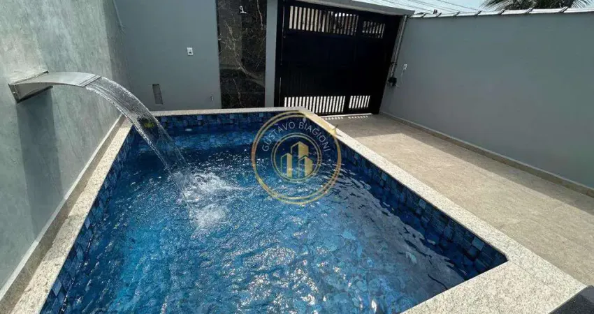 Casa com 2 quartos, jardim praia grande, mongaguá - r$ 449 mil, cod: 3181