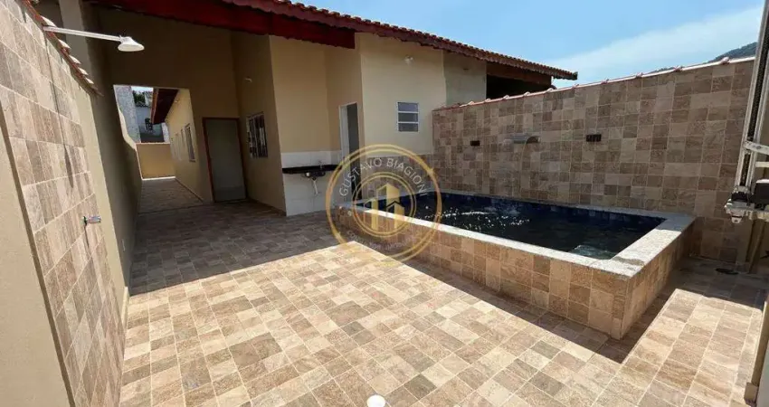 Casa com 2 quartos, campos elíseos, itanhaém - r$ 350 mil, cod: 3190