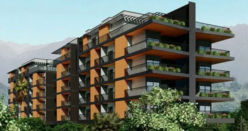 Apartamento a venda MCO Construtora, Residencial Dois Corações no Itaguá, Ubatuba-SP