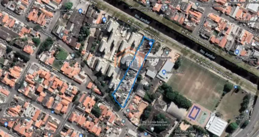 Terreno comercial à venda na Avenida Antônio Frederico Ozanan, Vila Rio Branco, Jundiaí