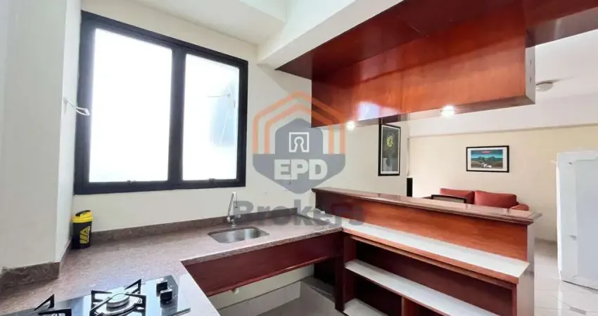 Apartamento com 1 quarto à venda na Rua Vital Brasil, Anhangabaú, Jundiaí