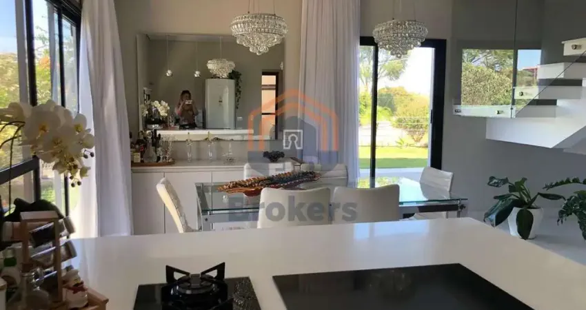 Casa em condominio em loteamento terras de genova - jundiaí, sp