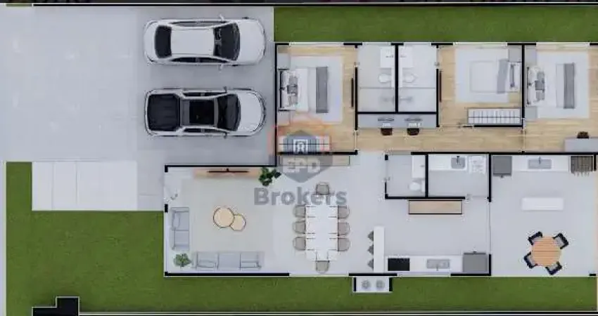 Casa em condomínio fechado com 3 quartos à venda na Via Paulo Leone, Residencial Pecan, Itupeva