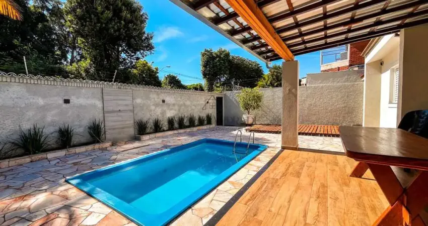 Casa térrea para venda, 420 m² de terreno e 275 m² de construção, varanda gourmet e piscina