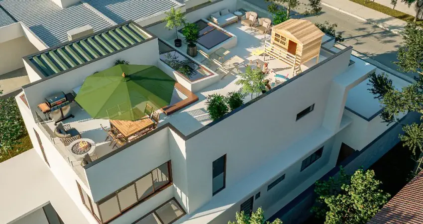 Casa Moderna nova à venda em Paulínia, com piscina, rooftop e suíte térrea
