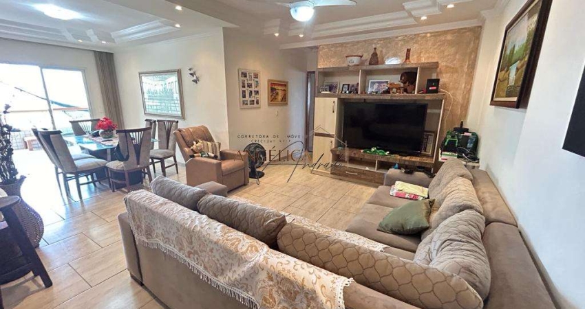 Lindo apartamento com VIsta permanente ao mar, na Vila Tupy - Praia Grande/SP