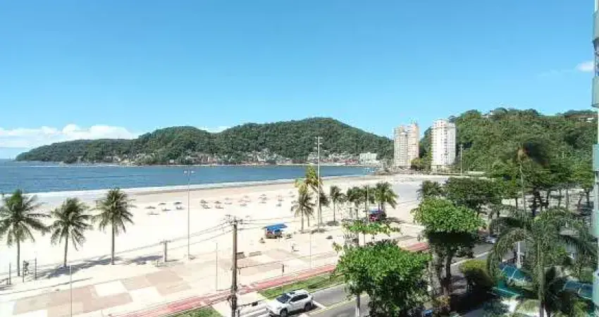 Maravilhoso duplex com elevador interno frente mar, praia do gonzaguinha - são vicente/sp