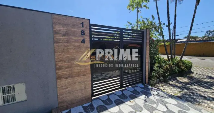 Locação fixa ou venda !! casa novinha no balneário itaóca - mongaguá/sp